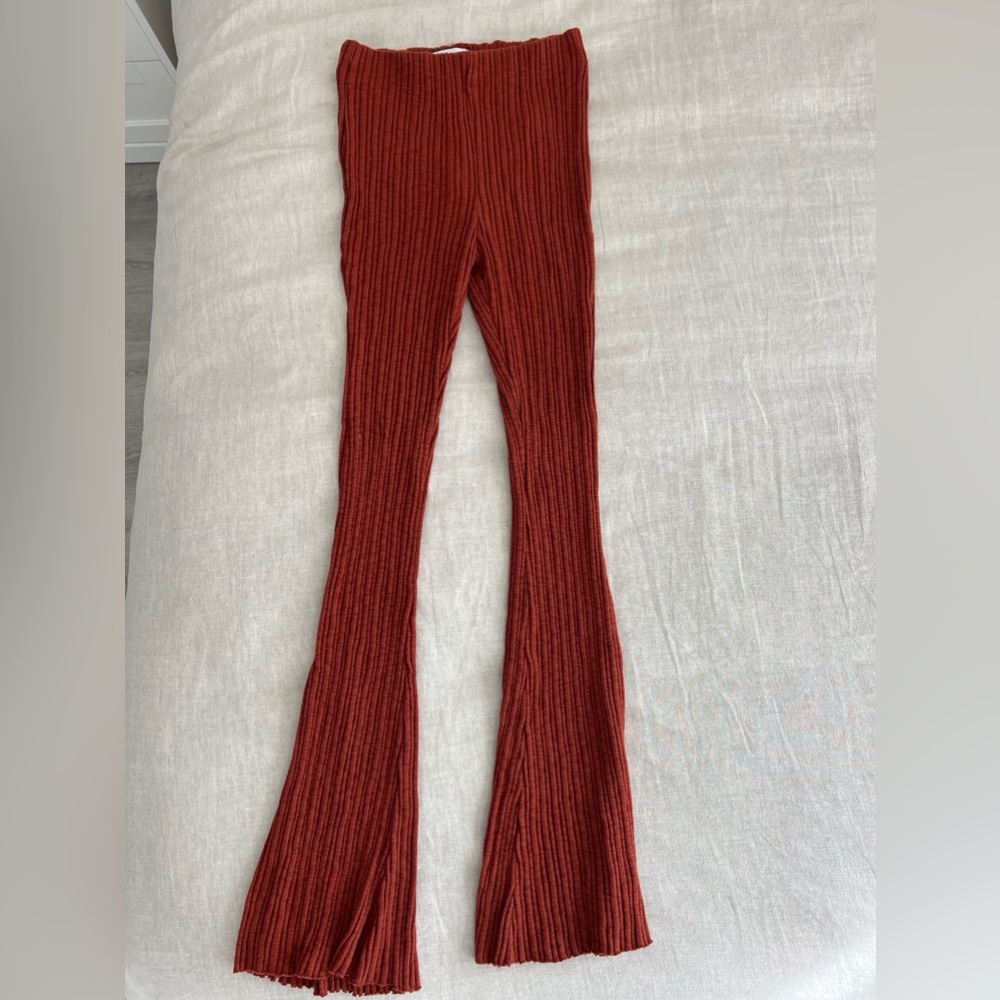 Urban Outfitters wide leg knit pants